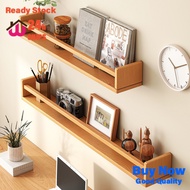 [in Stock] Nordic Solid Wood Wall Shelf Partition Wall Wood Board Parcel Shelf Shelf Wall Hanging Single Shelf Wall Mount Iutg