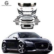 TT car bumpers For Audi TT TTS 2015+ upgrade TTRS bodykit Front car bumper Diffuser tips