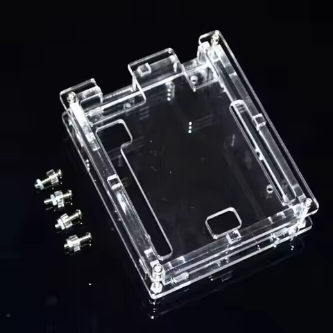 Uno R3 Case Enclosure Transparent Acrylic Box Clear Cover Compatible with Arduino UNO R3