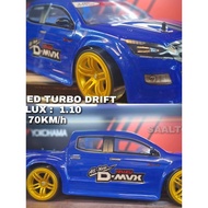 1:14 & 1:10 70km/h 2.4ghz DMAX ABSORBER  MODEL 2026 4WD ISUZU TURBO RC Car Remote Control 4X4 DRIFT