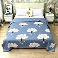 ready stock Comforter  Blanket Cartoon quilt King size 200×220cm single size 140x200cm