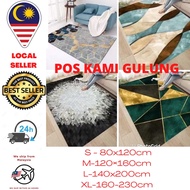 READY STOCK Heritage Crystal Velvet Carpet Rug Carpet Velvet 5D Ready Stock Home Decor Karpet Rugs C