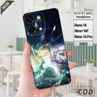 OPPO RENO 14 Case _Case OPPO RENO 14F _Case OPPO RENO 14 PRO _Black silicone casing ElasticBENING