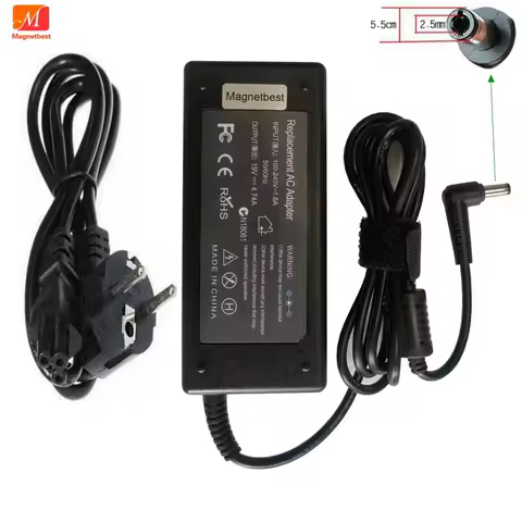 19V 4.74A AC DC Adapter Charger For Getac V110 F110 V 110 F 110 11.6" Rugged Tablet PC DC19V 19.0V 1