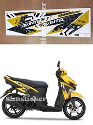 EGO AVANTIZ 125 (2) YAMAHA BODY STICKER