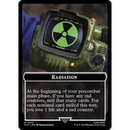 MTG Radiation (0022) // Copy (0001) Double-Sided Token Fallout PIP
