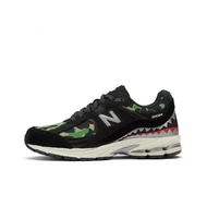 2024 low cut rubber men casual sports shoes Bape X New Balance 2002R for running