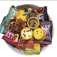 [TẶNG KÈM QUÀ] Bánh LSS Bánh Quy Socola LSS Bánh quy bơ phủ socola thơm ngon bánh cookies socola [ăn