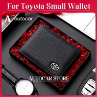 For Toyota Three Colors Genuine Leather Driver's License Holder GR Sport Hilux Etios Yaris Corolla C