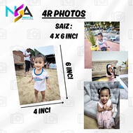 4R Print photo printing Service Servis Cuci Gambar Nikah Picture 4x6 inch cucigambar family 打印照片