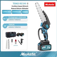 Termurah Mukete 298V/398V/598V gergaji mesin mini chainsaw mini