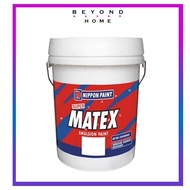 Nippon 18 Liter Super Matex Emulsion Paint 9102 / 145 Interior Wall Matt Finish Paint / Cat Dalaman