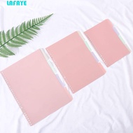 LAFAYE Binder Index Page Stationery B5 A5 A4 Diary School Coil Book 4Pcs/set Notebook Separator Page