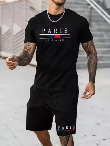 Fashionable men's pris printed pattern casual soft top outdoor quick drying shorts outdoor urban men