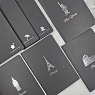 A5 Soft Cover Notebook Black Paper Size A5