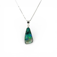 頂級鉑金 澳洲天然母岩蛋白石吊墜 Boulder Opal Pendant