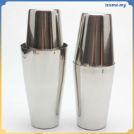 [LsxmzMY] 2pcs/ Set Cocktail Shaker Boston Can Mixing Tin Bar  Tool 21 and 28oz, 15 and 21oz