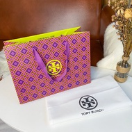 MERAH Paperbag And Dustbag Tory Burch Red Premium TB Paper Bag