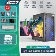 ICON Desktop PC Computer set CPU i7 SSD512G Office Gaming Computer, Beyond All in One PC and Laptops