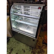 80cm cake display chiller refrigerator showcase glass chiller