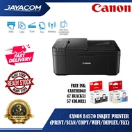 CANON E4570 Inkjet Printer Print/Scan/Copy/Wifi/Duplex/Fax