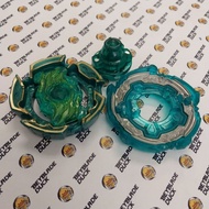 GT Layer Naked Fafnir John Stewart Emerald Knight Combo (Good Condition) Takara Tomy Beyblade