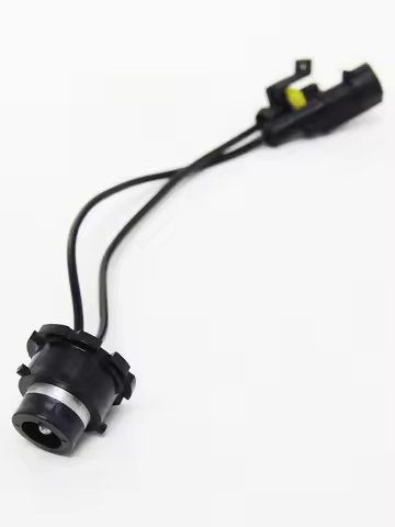 2Pcs D2S D4S HID Ballast AMP Wire Harness Adapter Holder Socket Plug Xenon Light Cable Connector Kit
