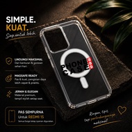 REDMI 15 REDMI 15C CLEAR CASE MAGNETIC CASE REDMI 15 REDMI 15C CM-01