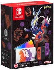 ★萊盛小拳王★ NS Nintendo Switch OLED 新型台灣專用機《寶可夢 朱 & 紫》特仕款