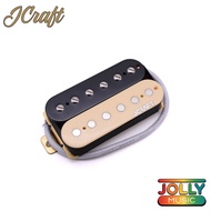 JCraft More is More Neck Humbucker Pickup, Open Zebra, Alnico