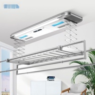 Clothes Drying Rack Automatic Electric Clothes Rack Electric Hanger Dryer Automated Laundry Rack System  Electric Clothes Rack Electric Hanger Dryer Automated Laundry Rack System  Electric-Drive Airer Automatic Lifting Smart Display Home Multi-Function 电动