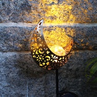 AN LED Solar Flame Light Sun Moon LED Garden Light Flame
