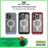 Ghostek Atomic Slim 4 Protection Case for iPhone 14 Pro Max (2022) with Magnetic Compatible