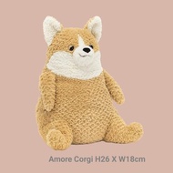 [e-tax] [JellyCat] Jelly Cat London Bear Corgi Doll And Toys Newborn Baby