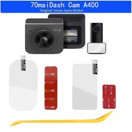 For original 70mai Dash Cam A400 Dash Cam Smart 3M Film and Static Stickers for 70mai Cam A400 Car