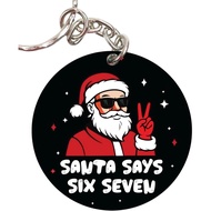 6-7 Meme Keychains – 67 Popular Saying Funny Six Seven Internet Meme Keychain