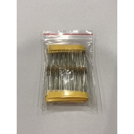 100 Resistors 1/4W Ohm
