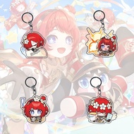 GANTUNGAN Honkai Star Rail Tribbie Keychain - HSR Games Anime Keychain - Keychain - Souvenir - Lates