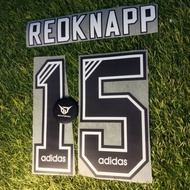 Retro liverpool nameset font