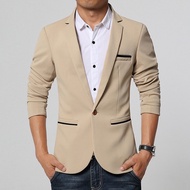 Parayu Jas Blazer Pria Zeep Kancing Satu Slimfit