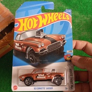 HOTWHEELS Hot wheels hot wheels 62 Corvette gasser brown 1962