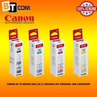 Canon GI-75 Package Set Original Ink GI-75BK, GI-75C, GI-75M GI-75Y