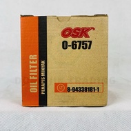 OSK Isuzu O-6757 Oil Filter (NPR 6.43)