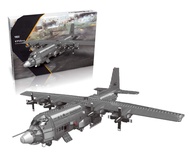 AC130 Gunship Airplane Model Kits, C130 / C 130 Hercules Military War Plane (1713 PCS) Planes and Je