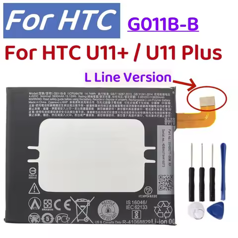 New Original HTC G011B-B Battery For HTC U11+ U11 + U11 Plus (Not for U11) 3930mAh G011B B Mobile Ph