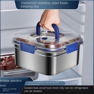Stainless Steel Food Container - 1.8L Large Food Storage Container, Quick Cool & Fresh Keeping, Leak