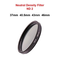 ND2 ND Filter Neutral Density Filter 37mm 40.5mm 43mm 46mm Universal