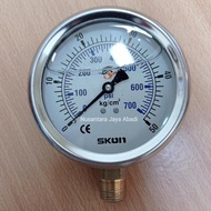 Stainless Steel Pressure Gauge SKON 4" inch 50 Bar
