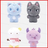 WILK AESPA DRAMA Karina Plush Dolls For Girls AE Snowman Blue Cat Giselle Stuffed Toys For Kids Bag Pendant