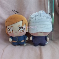 GANTUNGAN Chopinui Jujutsu Kaisen Gojo Satoru & Nobara Kugisaki Plush Doll Hanger